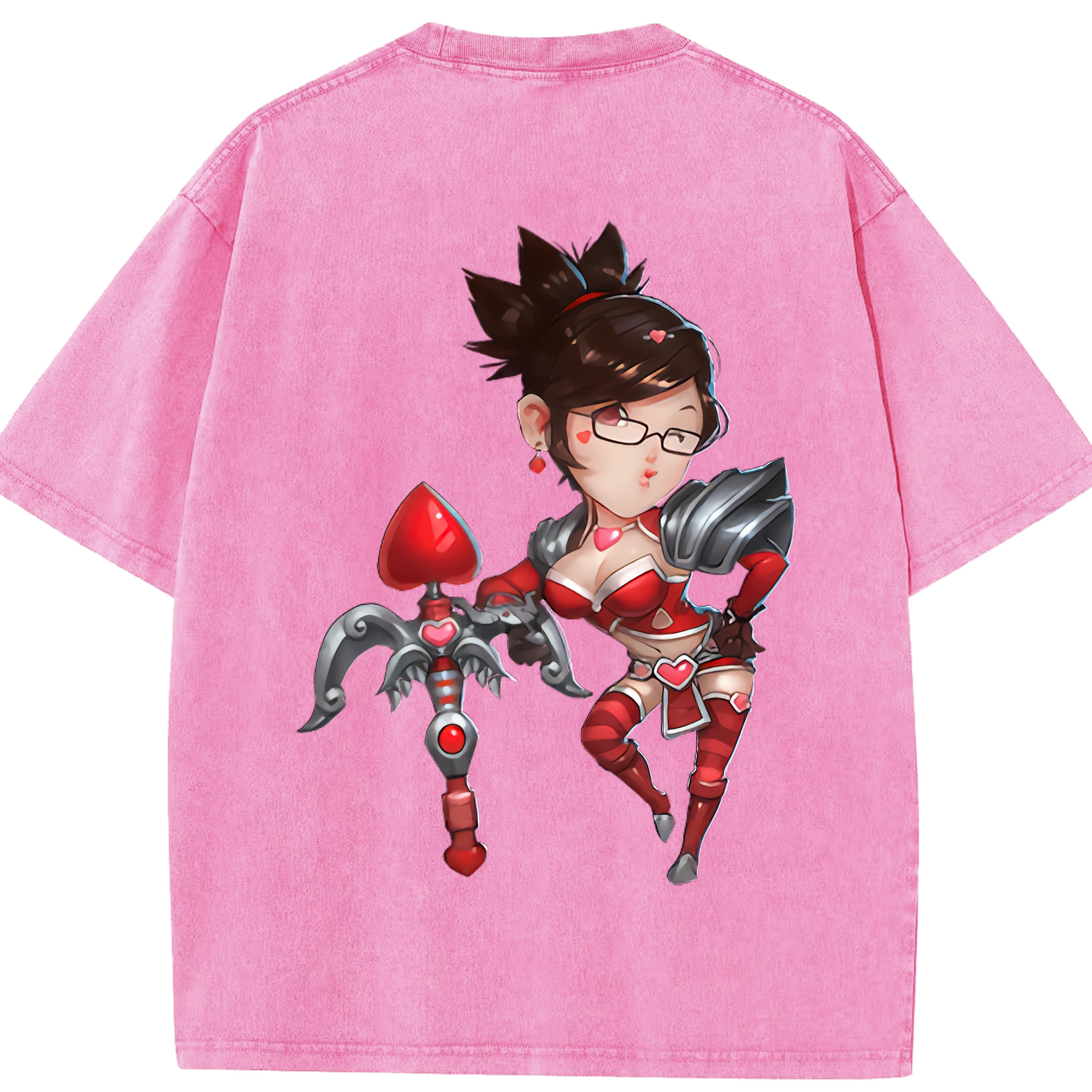 リーグ・オブ・レジェンド League of Legends LOL 綿100% ヴィンテージ風 半袖Tシャツ（背面プリント）